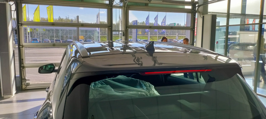 Крыша Hyundai Creta с антенным плавником