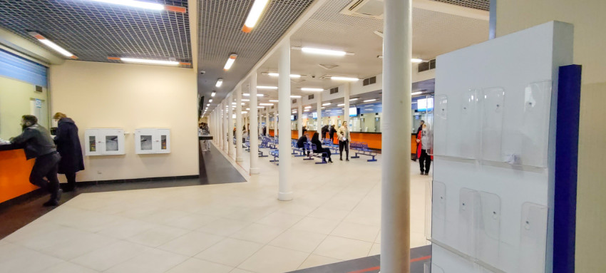 Офис Федеральной налоговой службы в центре города