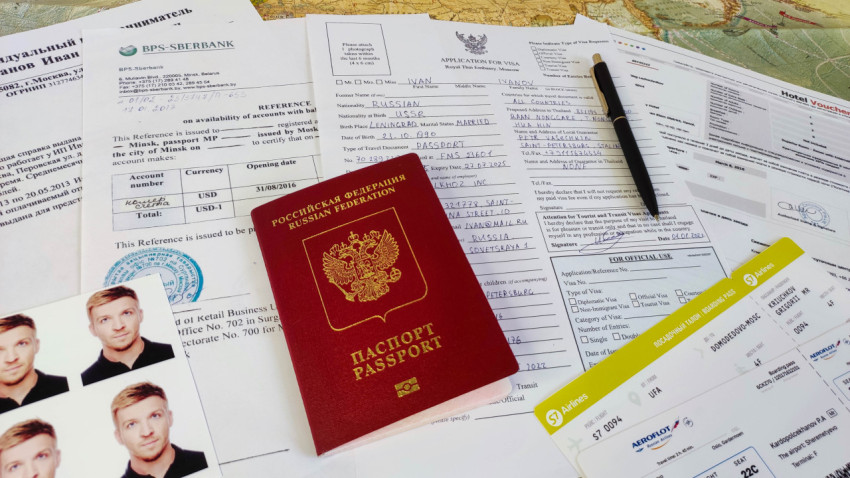 Документы для подачи заявления на визу в Таиланд