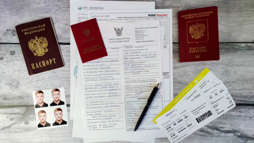 Документы для получения визы в Таиланд для пенсионера