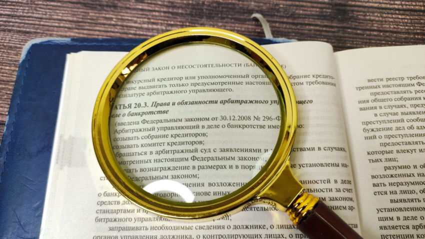 Закон о банкротстве под увеличительным стеклом