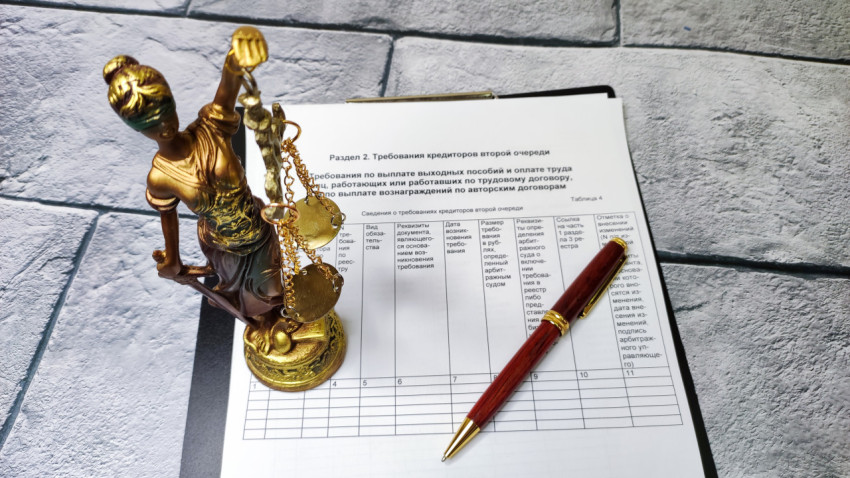 Фемида и заявление о включении требований кредиторов второй очереди