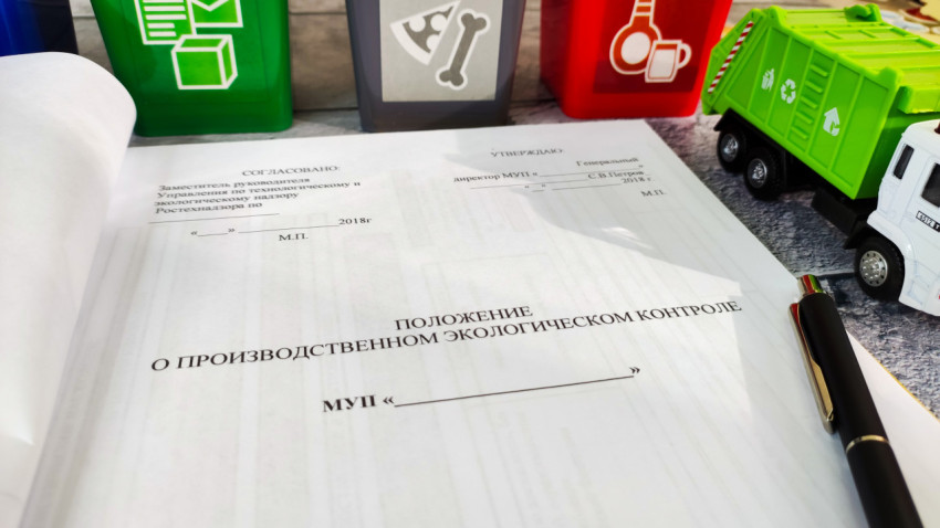 Положение о производственном экологическом контроле