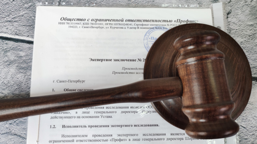 Экспертное заключение под судейским молотком