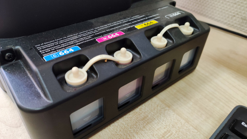 Система непрерывной подачи чернил для принтера Epson