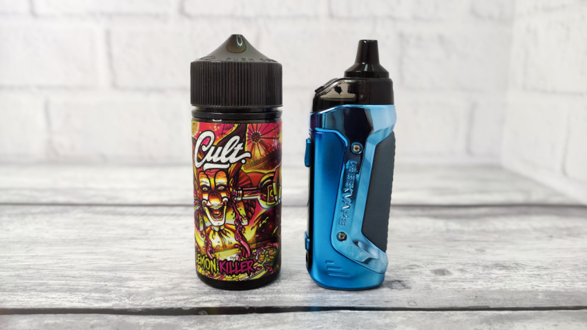 Жидкость для вейпа Cult Lemon Killer и устройство GeekVape