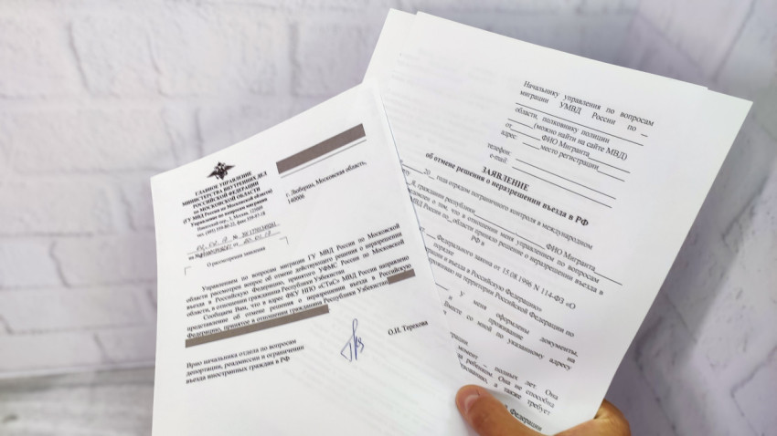 Пакет документов для обжалования решения о неразрешении въезда в РФ