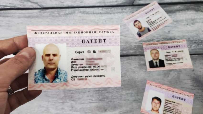 Патент на работу гражданина Узбекистана и другие миграционные документы