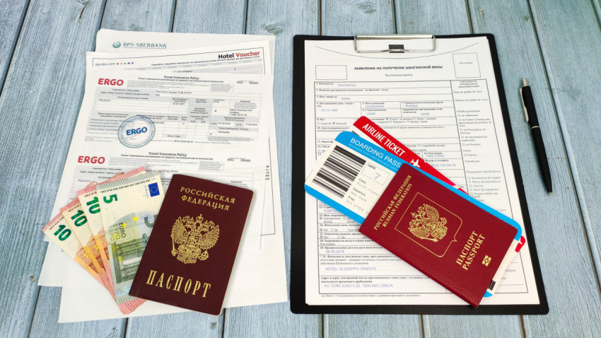 Комплект документов для оформления шенгенской визы