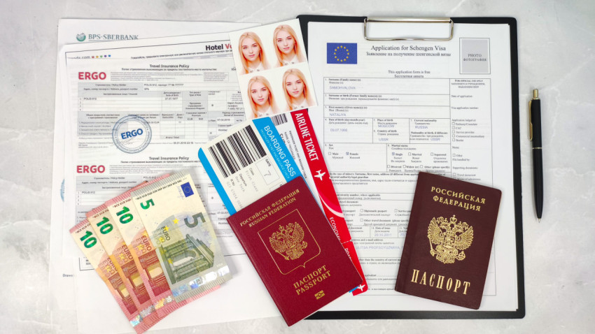 Комплект документов для получения шенгенской визы