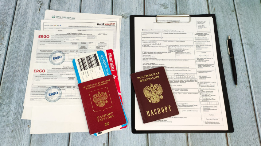 Документы для подачи на визу и паспорта граждан РФ