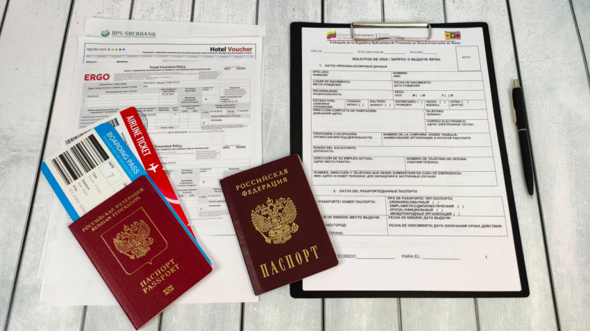 Комплект документов для получения визы в посольстве Венесуэлы