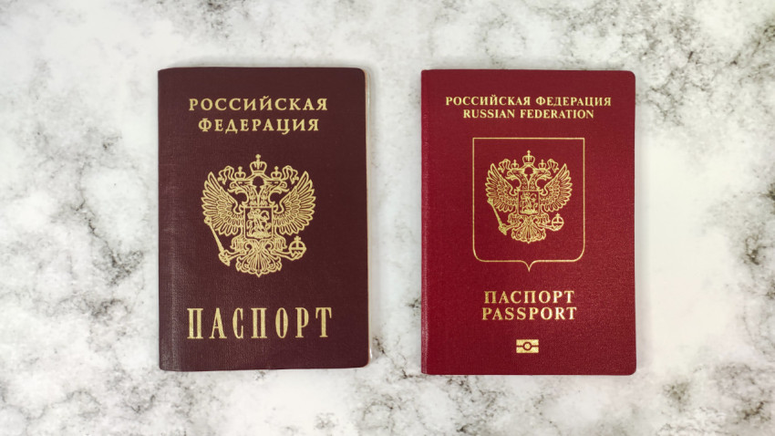 Внутренний и заграничный паспорта России