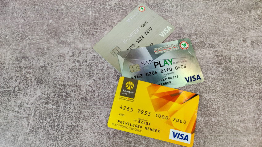 Три дебетовые карты Visa тайских банков