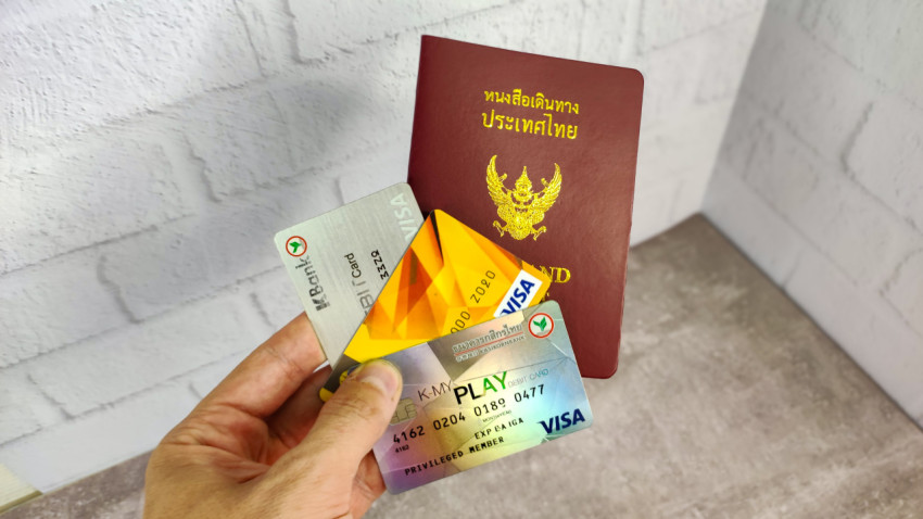 Паспорт Таиланда и банковские карты Visa