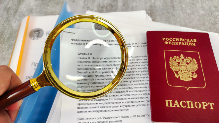 Загранпаспорт РФ и текст закона под лупой