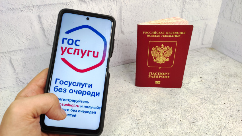 Российский загранпаспорт и приложение Госуслуги
