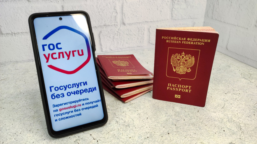 Загранпаспорта России и Госуслуги на смартфоне