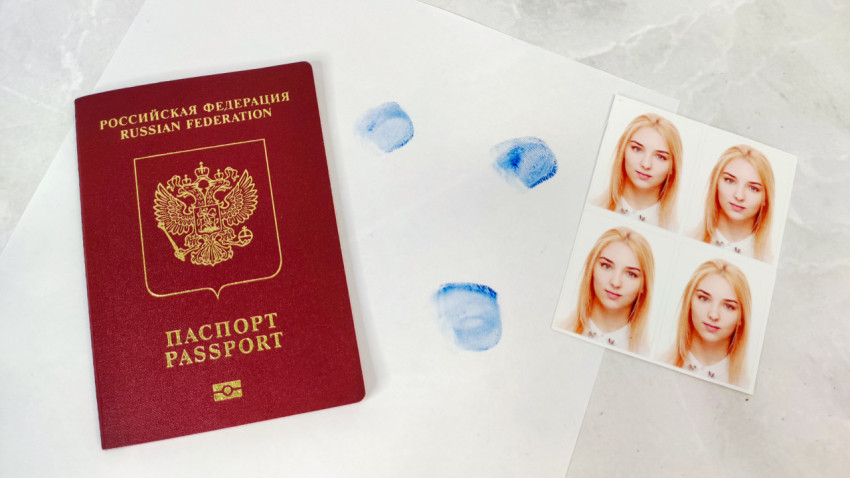 Загранпаспорт РФ, фото для документов и отпечатки пальцев