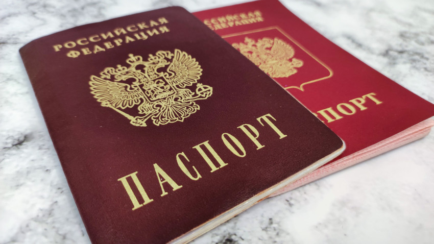 Внутренний паспорт РФ и загранпаспорт старого образца
