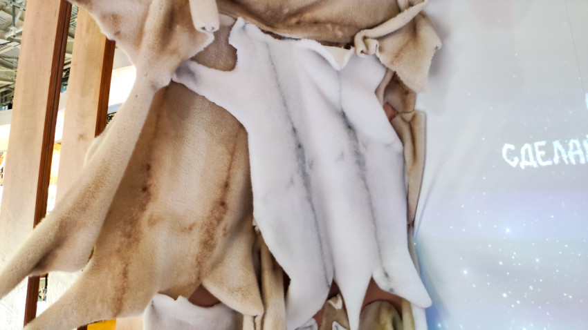 Декоративное оформление стенда с текстильными элементами