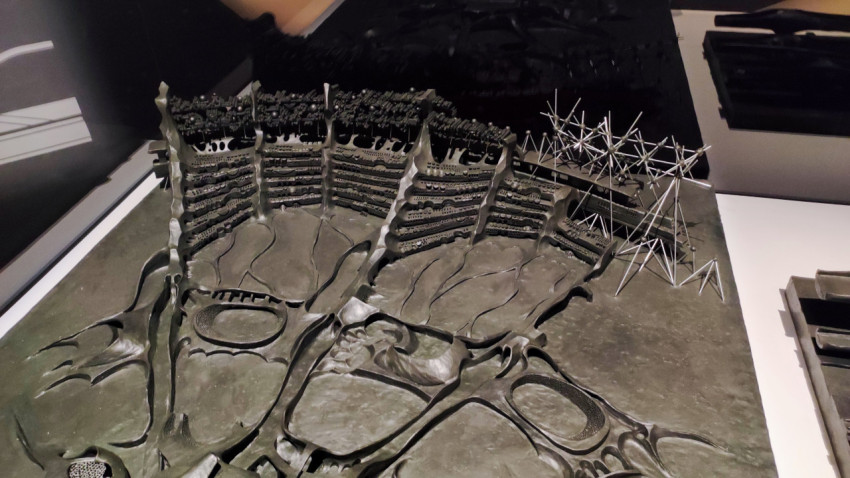 Макет проекта НЭР для Миланской триеннале 1968 года