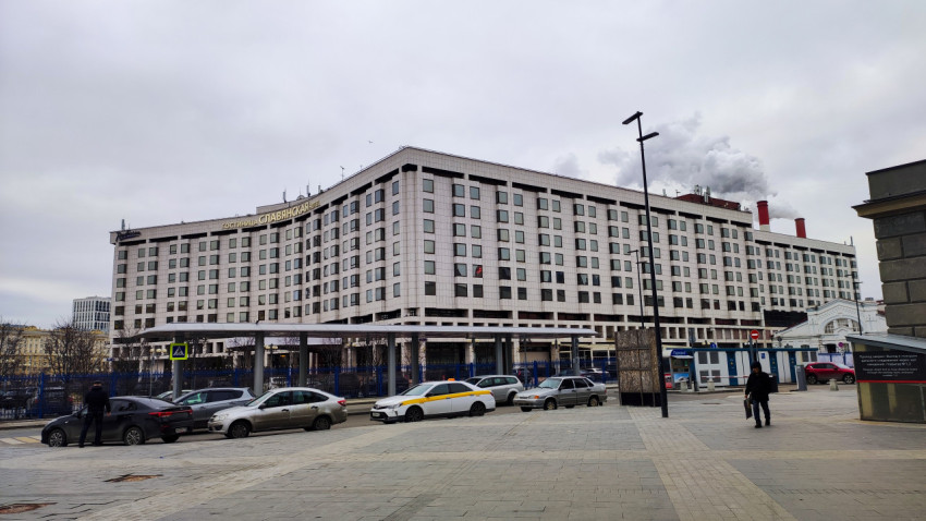 Гостиница Славянская на площади Европы в Москве