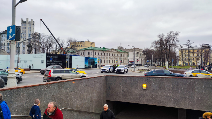 Выход из подземного перехода