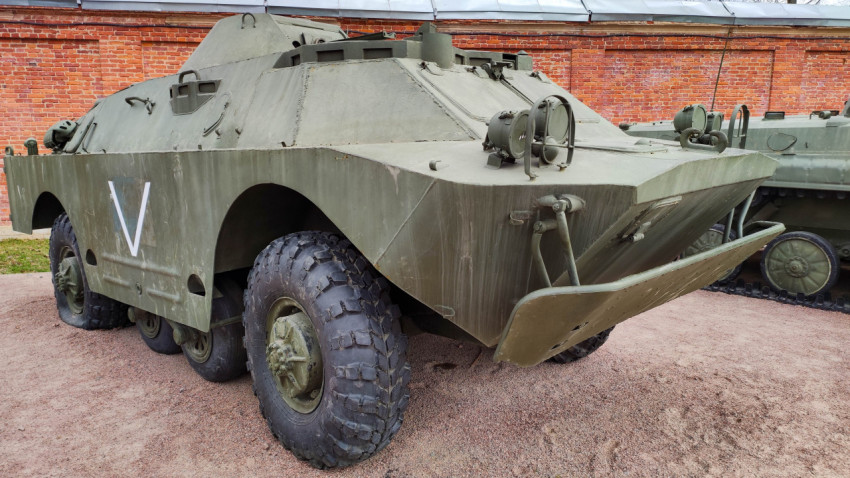 БРДМ-2 на выставке в Кронщтадте