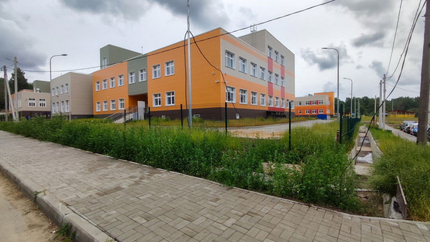 Новая школа в Осельках Ленинградской области открывает двери
