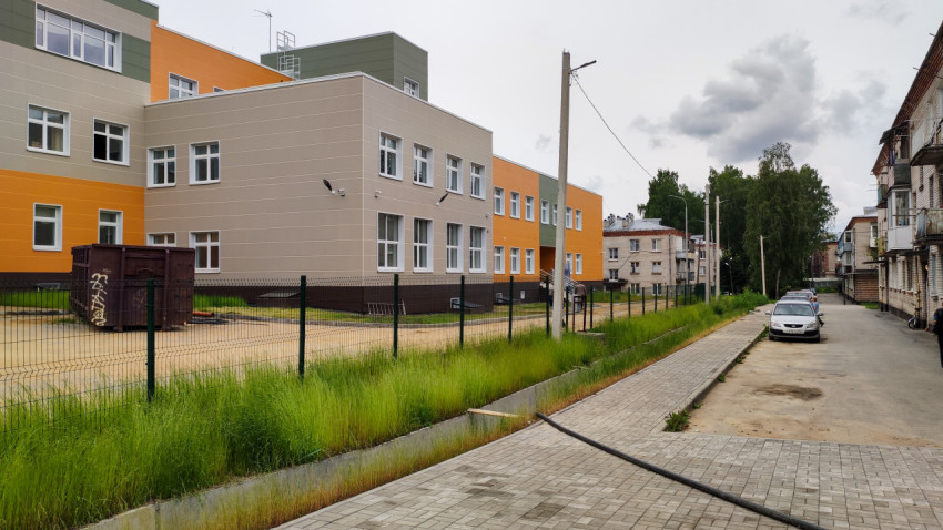 Новая школа в поселке Осельки, Ленинградская область