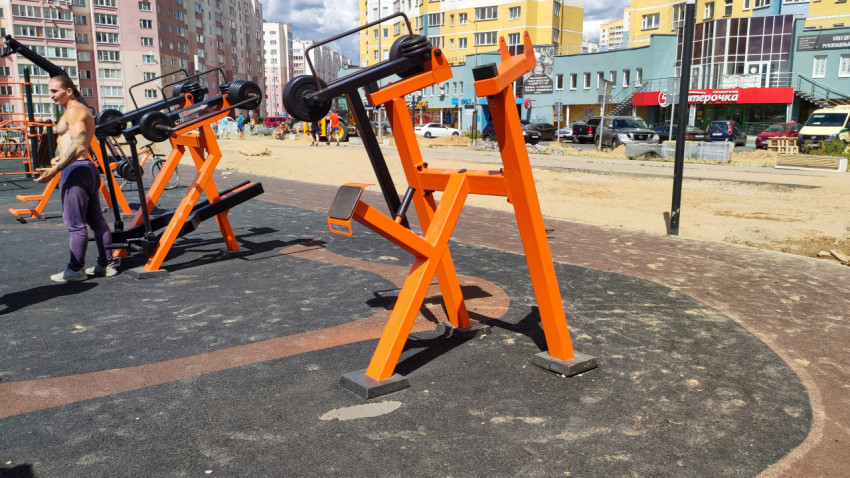 Уличные тренажёры для спорта