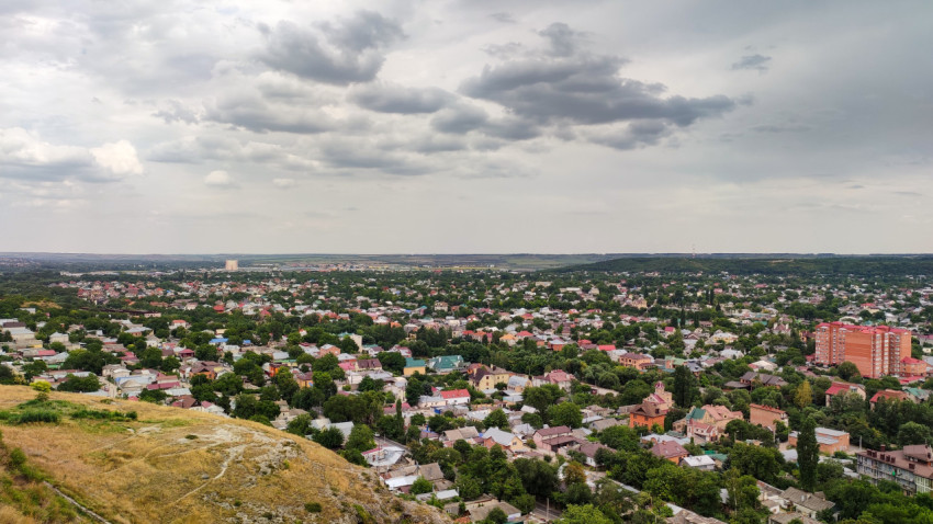 Поселок Горячеводский в Ставропольском крае с зелеными районами