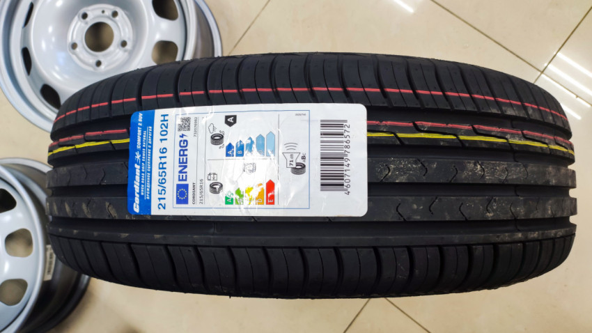 Новая летняя шина Cordiant Comfort 2 SUV с маркировкой энергопотребления