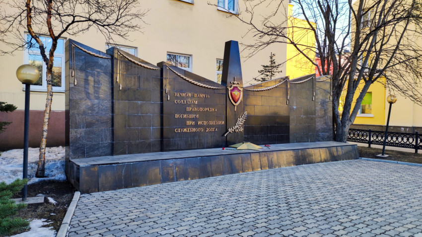 Мемориал памяти погибших сотрудников правоохранительных органов