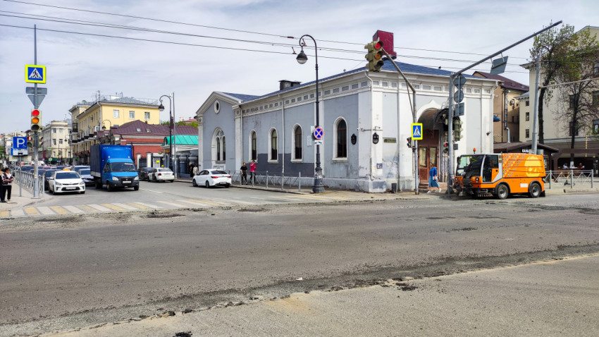 Бывшее здание Никольской церкви на Право-Булачной улице в Казани
