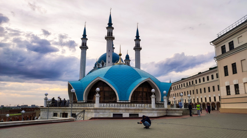 Мечеть Кул Шариф на территории Казанского кремля