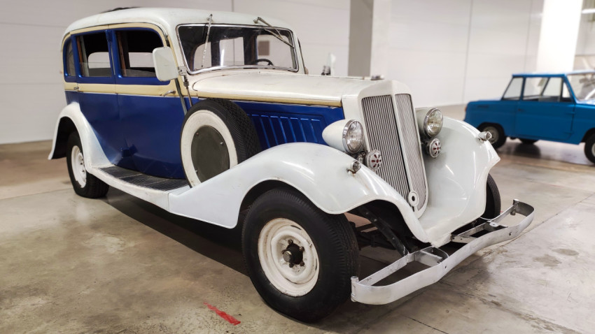 Horch 830 BK 1935 года в музейной экспозиции