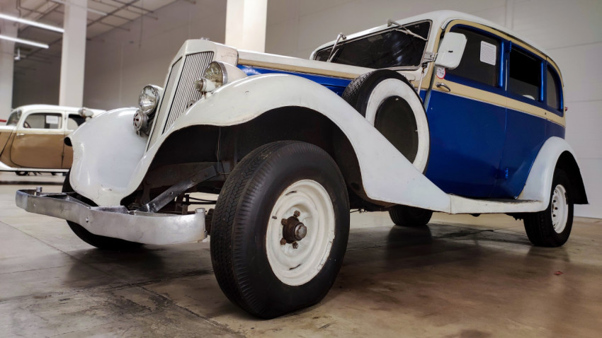 Horch 830 BK в сине-белом окрасе, Германия, 1935 год