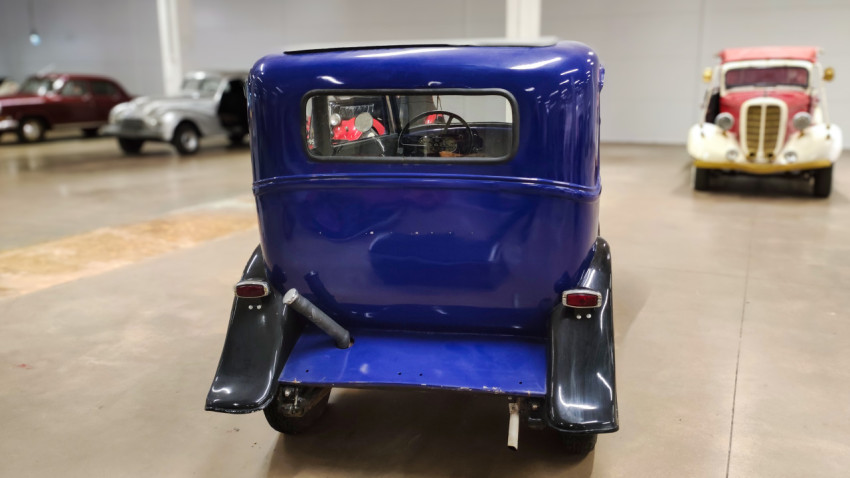 Opel 1932 года выпуска, вид сзади