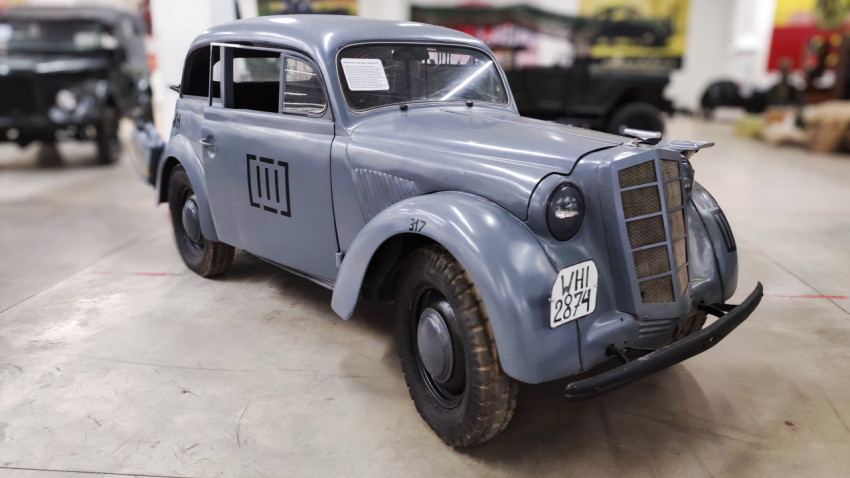 Opel Kadett 1937 года в экспозиции музея