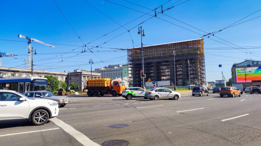Реставрация Московских Триумфальных ворот