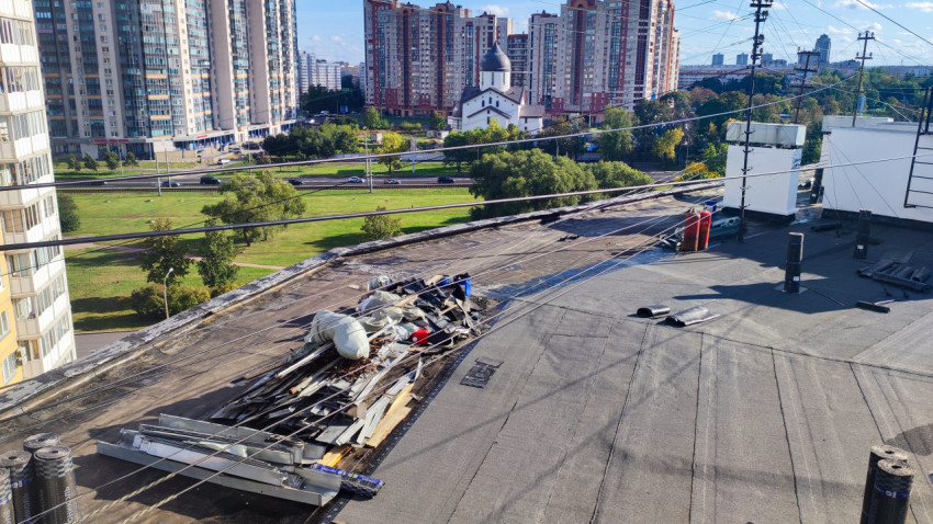 Ремонт мягкой кровли многоквартирного дома