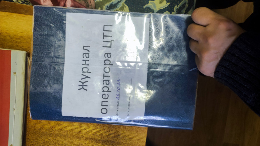 Журнал оператора ЦТП