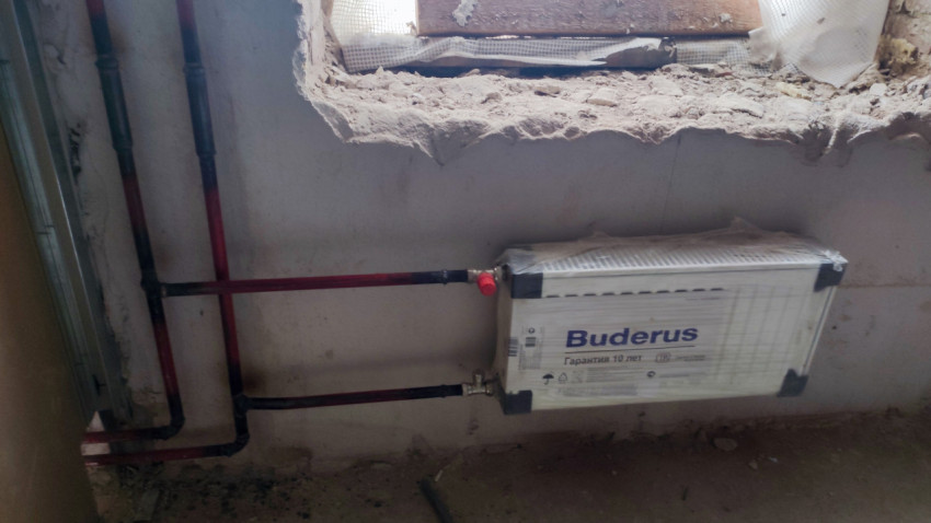 Монтаж отопительной системы Buderus в старом здании