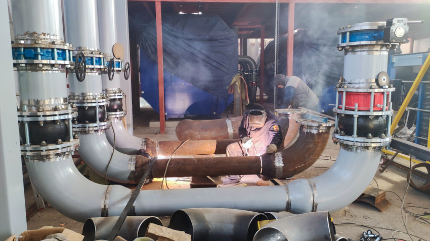 Сварка соединений трубопроводов с арматурой и фланцами