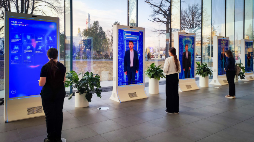 Интерактивная зона «Ядерная энергетика» в павильоне «АТОМ»