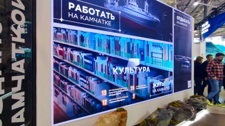 Надпись «Культура» на большом экране