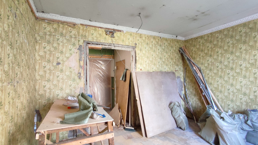 Ремонт квартиры в полном разгаре