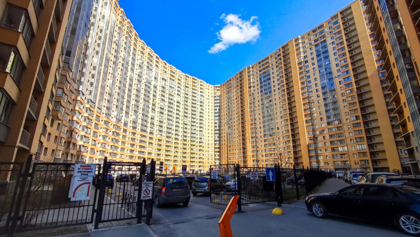 Центральный двор жилого комплекса «Новый Оккервиль»